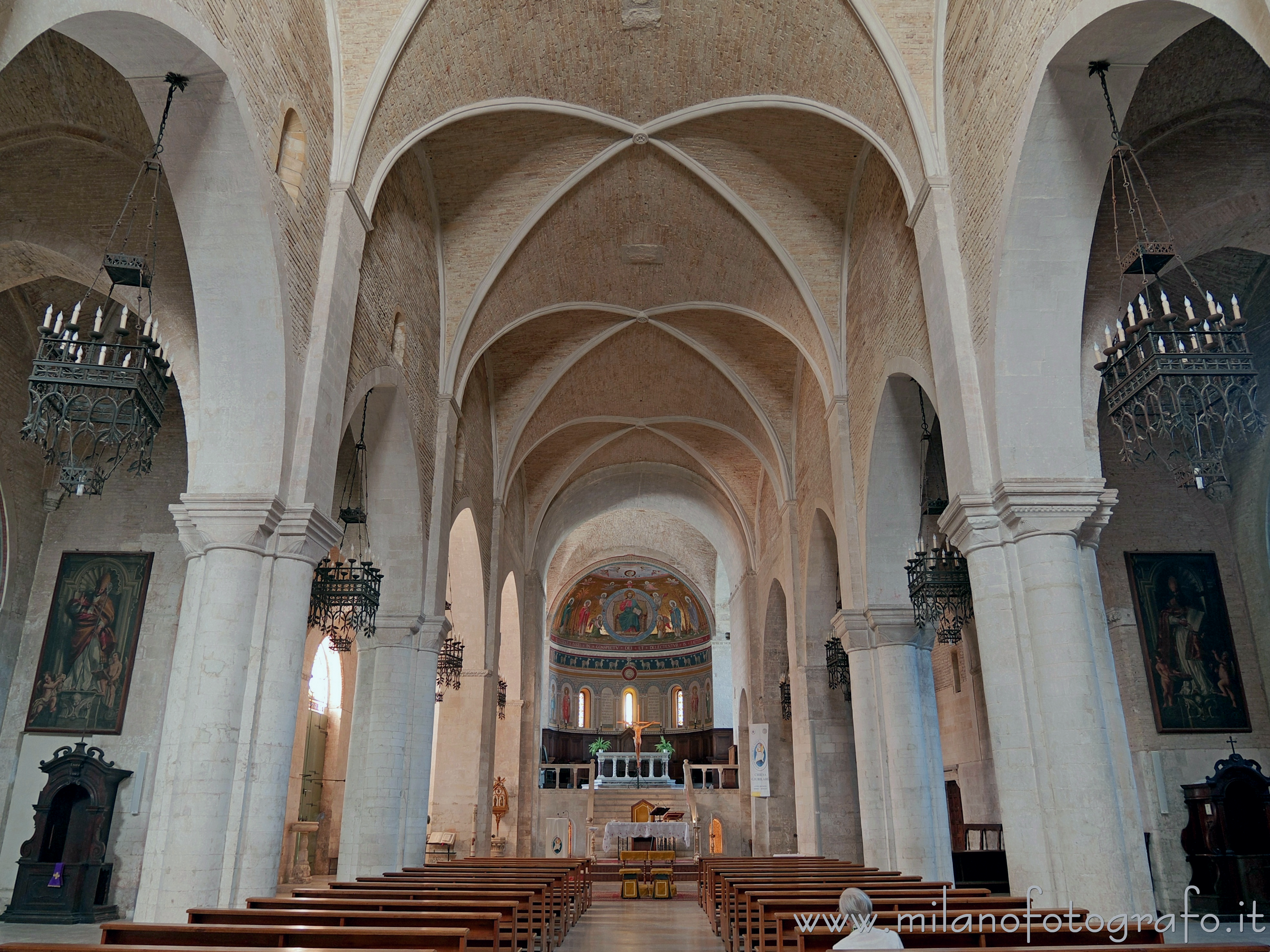 Osimo (Ancona, Italy) - Interior of the Duomo di San Leopardo